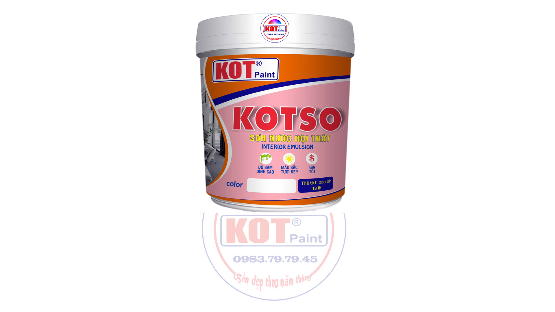 Phân phối sơn Kotpaint tại Quận Ba Đình - SƠN KOTSO