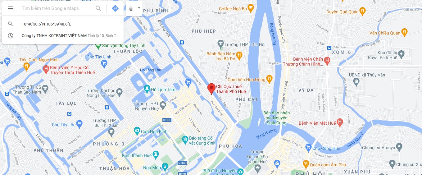 CỬA HÀNG CAO NGỌC VINH ( BẢN ĐỒ MAP )