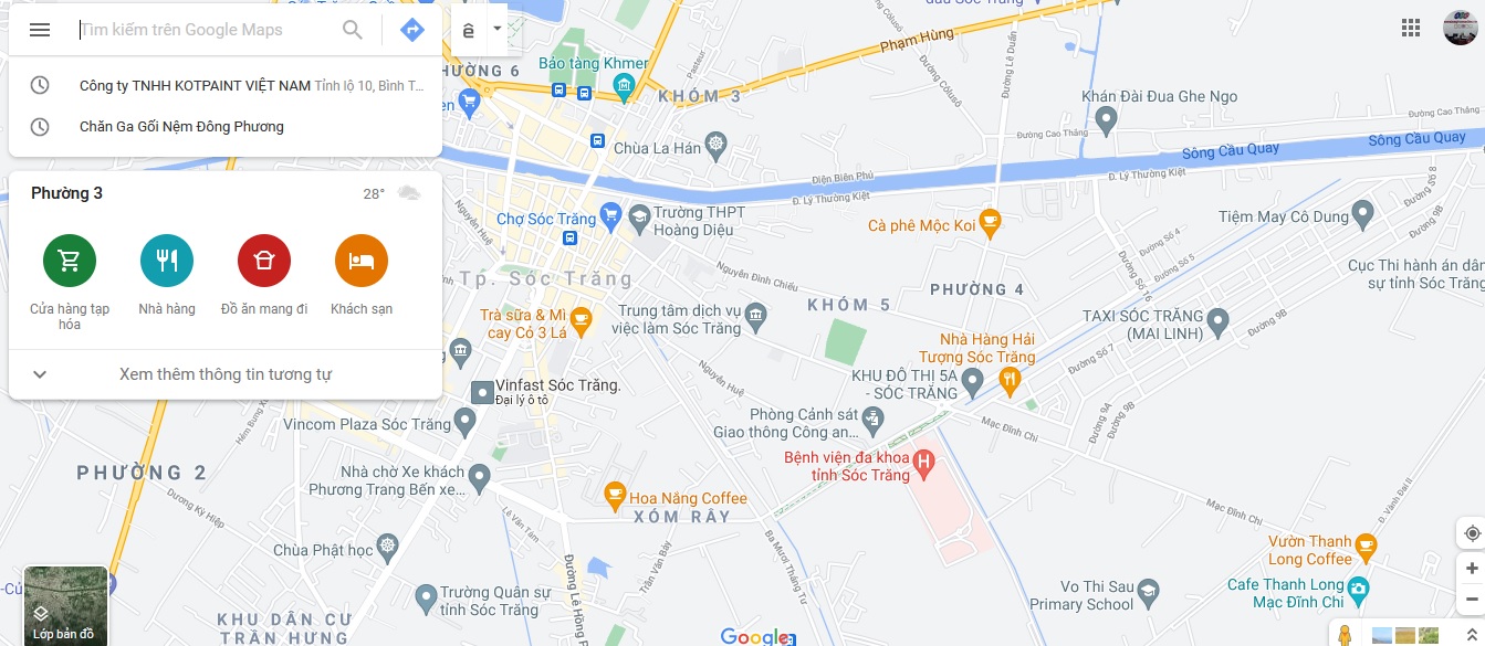 CỬA HÀNG KHÁNH VÂN ( BẢN ĐỒ MAP )