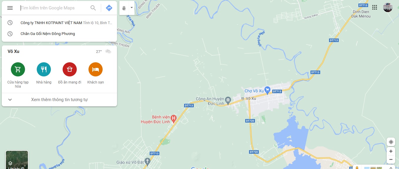 CỬA HÀNG MINH ĐẠI ( BẢN ĐỒ MAP )