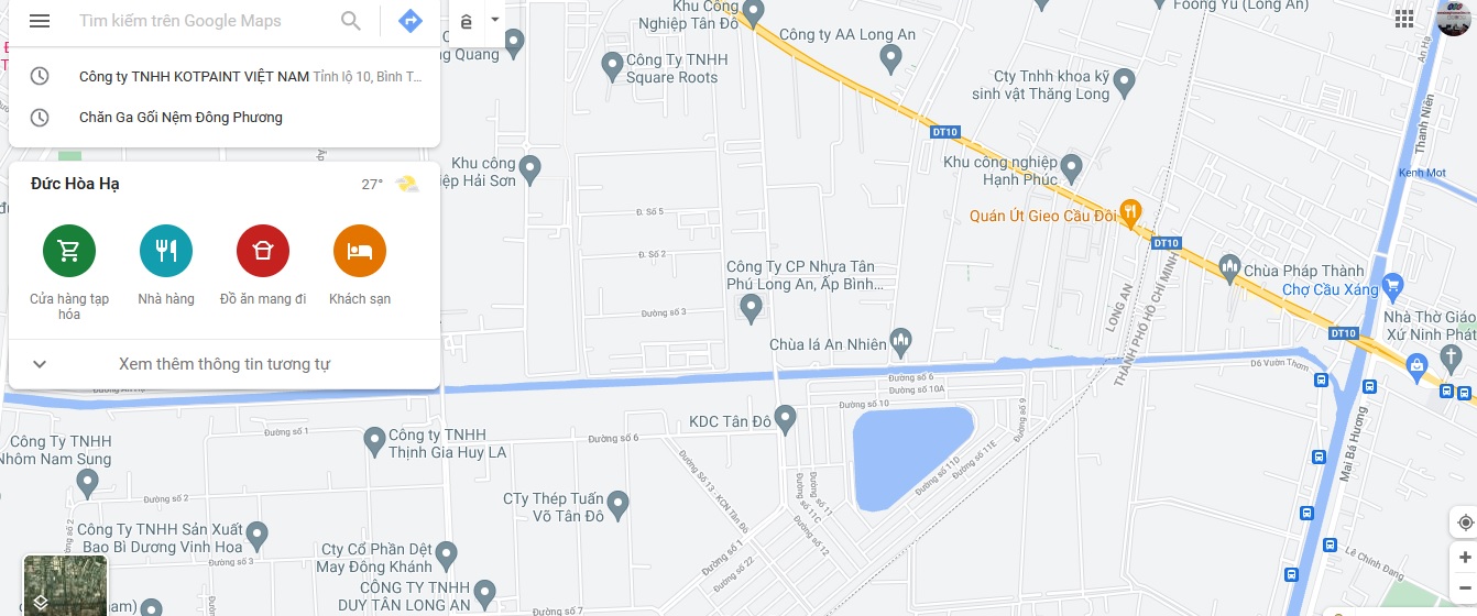 CỬA HÀNG THANH PHONG ( BẢN ĐỒ MAP )