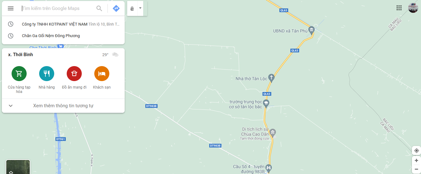 CỬA HÀNG VŨ LANH ( BẢN ĐỒ MAP )